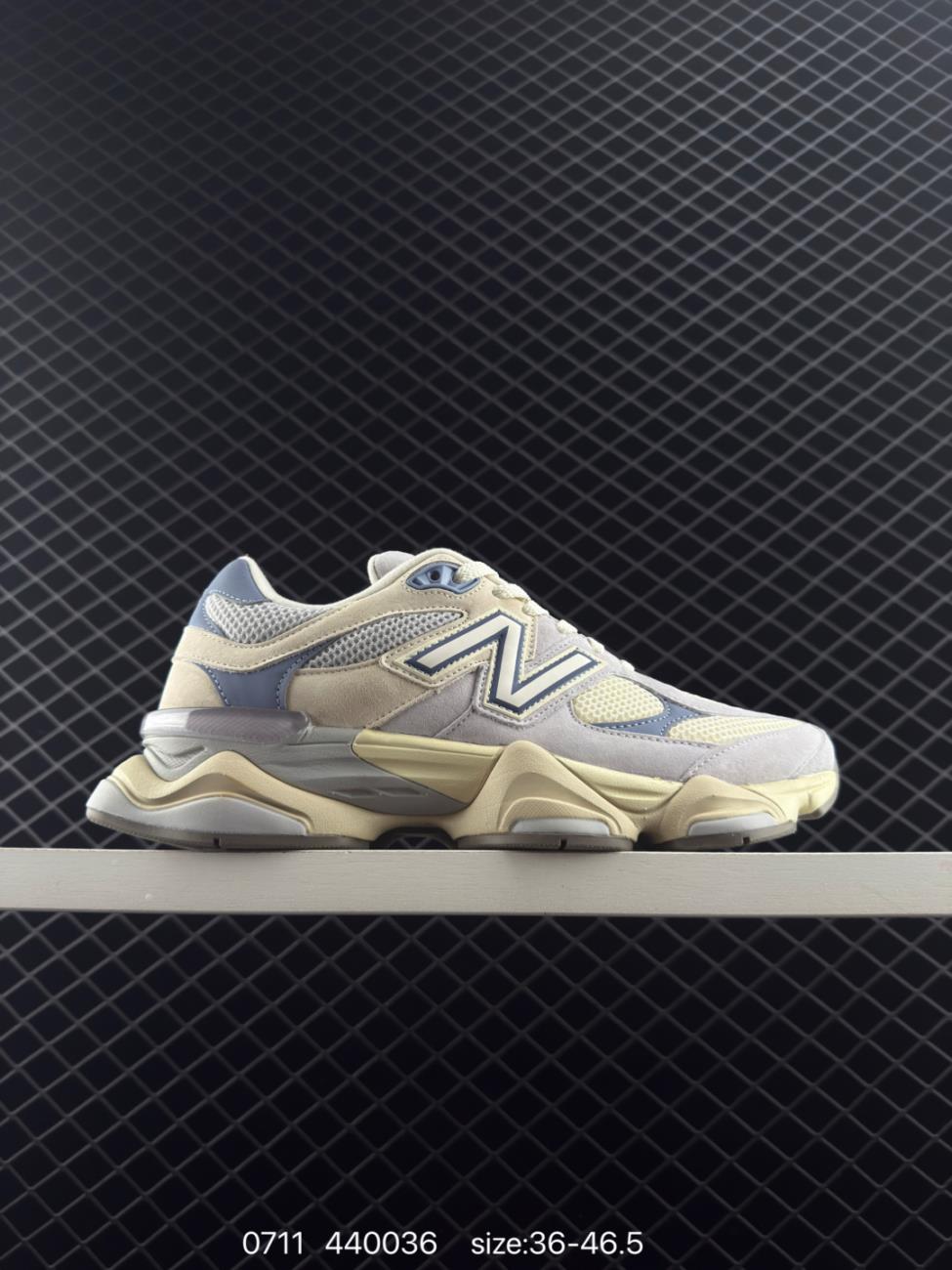 Youth Shoes Sneakers New Balance NB9060 U9060LBC New Balance suede leather mesh fabric classic anti slip resistant breathabl